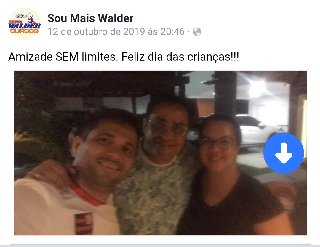 Major Walder Lira Nunes com o comandante-geral da PM Marcos Sampaio