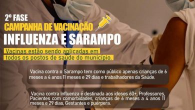 Photo of SAÚDE: Prefeitura da Barra de Santo Antônio realiza 2.ª etapa da Campanha de vacinação contra Influenza e Sarampo
