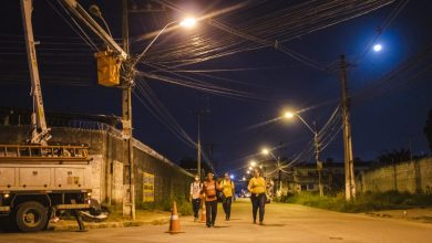 Photo of Equipes da Iluminação Pública voltam ao Santos Dumont e restabelecem 45 pontos de luz