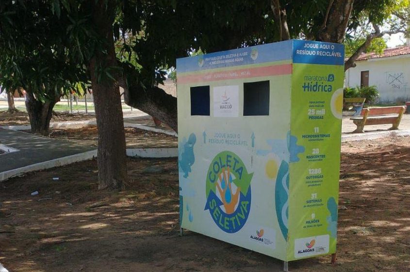 Maceió possui 32 PEVs instalados nas principais ruas e praças. Foto: Ascom Sudes