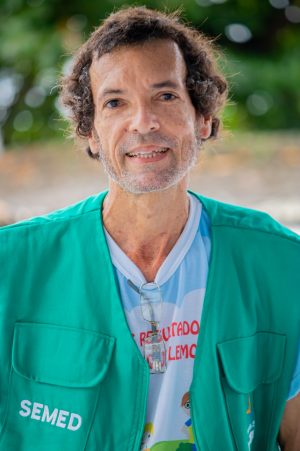 Técnico de Educação Ambiental e Sustentabilidade, Ademir João. Foto: Hilderlan Oliveira