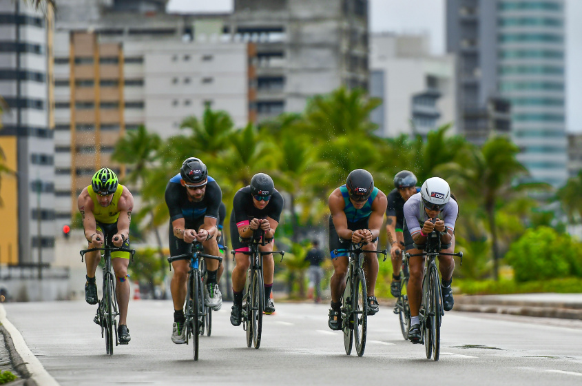 Etapa será classificatória para o IronMan 70.3 World Championship 2023, realizado na Finlândia. Foto: Maivan Fernandez / Secom Maceió